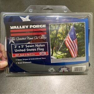 Valley Forge 3ft x 5ft Sewn Nylon United States Flag Presidential Series USA NEW